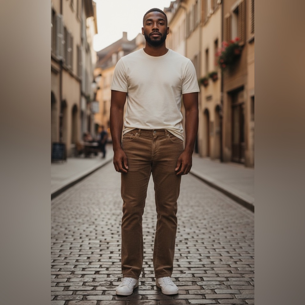 Polo by Ralph Lauren Brown Corduroy Pants for Men